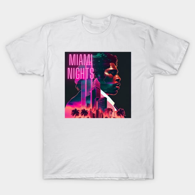 Miami Nights T-Shirt by RATED-BLACK